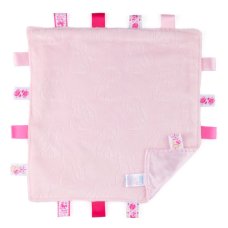 RC305-P: Pink Embossed Taggie Comforter